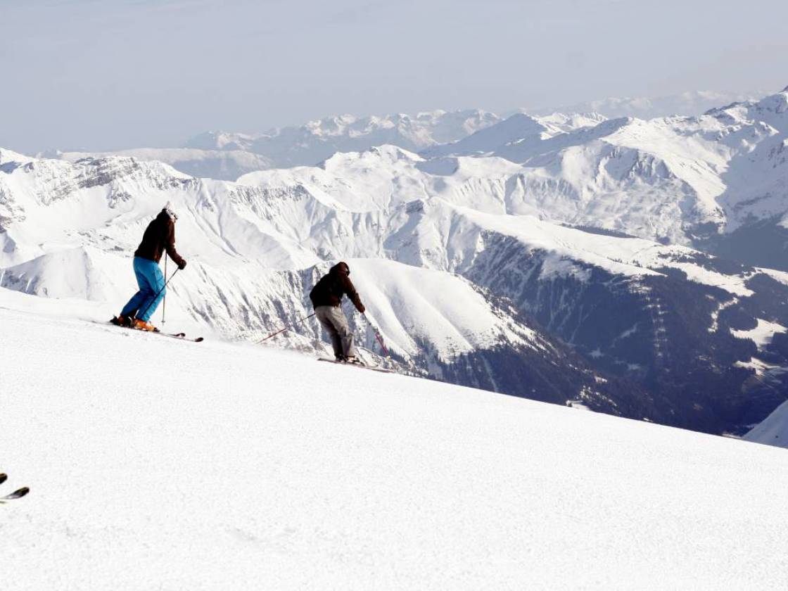 Skiing